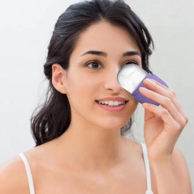 Silicone Cleansing Ice Lattice | Ice Cube Roller With Scrub